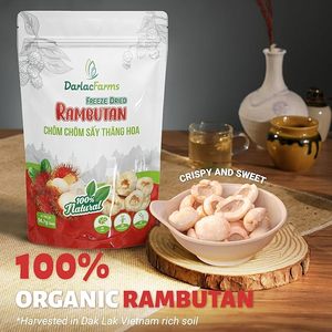 Preserved <b>Sweet</b> Crispy Slices Vietnam Healthy Vacuum Pack Wholesale <b>Bulk</b> 100% Natural Freeze-Dried Rambutan Fruit Snacks - Product Image 3