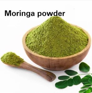 Produit phare 2026 : Poudre de feuilles de Moringa sauvage indien riche en protéines, extrait végétal, vente en gros en vrac, conditionnement en bouteille - Product Image 3