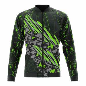 Veste de sport à fermeture éclair intégrale avec logo personnalisé, approvisionnement en vrac |   Chaud, respirant, séchage rapide |   Tailles Homme Femme Jeunesse |   Veste d'entraînement de performance - Product Image 2