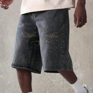 Venta en línea Último diseño Pantalones cortos de diamantes de imitación Venta al por mayor Pantalones cortos de diamantes de imitación de estilo único Pantalones cortos de diamantes de imitación ligeros - Product Image 5