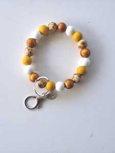 Brazalete de abeja con cuentas hecho a mano-Brazalete para mujeres y niñas - Product Image 4