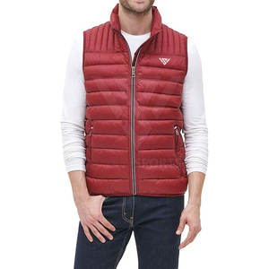 Meilleure vente Veste matelassée pour homme avec col à capuche Nouveau style de manches en tissu Vente en gros Accessoire de mode - Product Image 5