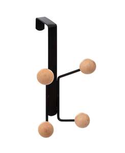 Porte-objets en métal robuste, conception à forte capacité de charge, idéal pour les serviettes, les vêtements, les sacs à dos et les vestes. - Product Image 6