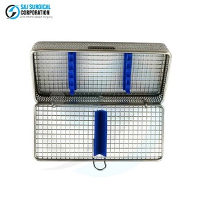 Inserts en acier inoxydable pour panier micro-ophtalmique, bandes durables et réutilisables pour un stockage sécurisé des instruments chirurgicaux délicats - Product Image 3