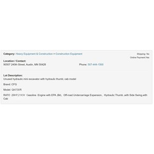 Produit en état neuf CFG INDUSTRY QNT50R 2025 - Product Image 3