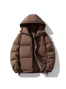 Chaqueta de Invierno para Hombre de Alta Calidad para Uso Diario, Diseño OEM, Uso Casual, Precio Bajo, Chaquetas Acolchadas para Hombre con Logotipo Personalizado en la Parte Delantera en Venta - Product Image 4