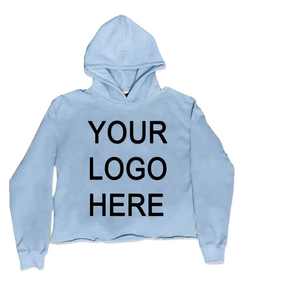 2023 vente chaude sweat à capuche court pour hommes de haute qualité 100% coton sans ourlet coupe sweat à capuche pour l'hiver - Product Image 6