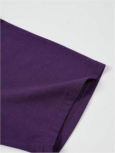 DTG personalizado impreso de gran tamaño Boxy Fit Camiseta cuello alto diseño de moda OEM bajo MOQ envío rápido para Streetwear su marca - Product Image 6