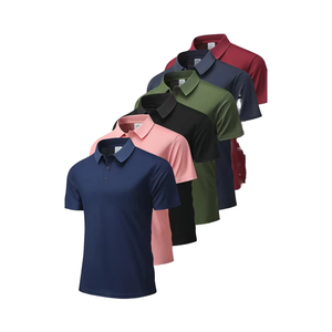 6pcs Men's Colorful Print for Shirts Breathable 3D Fit Smart <b>Temperature</b> <b>Control</b> Lightweight Casual Sports Wear Pocket 100% - Product Image 1