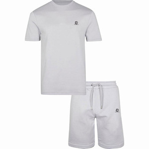 2025 Latest Summer Men Set Fashion Patchwork <b>Shorts</b> Sets 2 Pieces Men <b>Shorts</b> Set Plus Size - Product Image 2