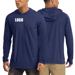 Sudadera con capucha y logotipo personalizado nuevo para hombre, camiseta sólida informal de verano para hombre, Sudadera con capucha de fabricante personalizada para hombre - Product Image 1