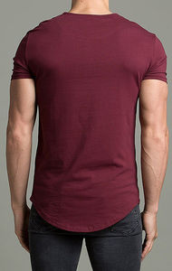 เสื้อยืดผู้ชายผ้าฝ้ายถัก 100% แบบสั่งทำพิเศษ เป็นมิตรกับสิ่งแวดล้อม ระบายอากาศได้ดี เหมาะสำหรับสไตล์สตรีท ลำลอง ใส่ได้ทุกวัน - Product Image 5