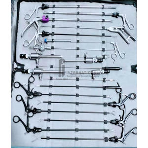 Premium 28 pièces en acier inoxydable manuel chirurgie laparoscopique pince à saisir ensemble certifié CE classe I 1 an Instruments chirurgicaux - Product Image 6