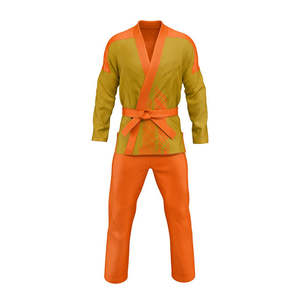 Uniforme de judo et d'arts martiaux unisexe de haute qualité, sur mesure, 100% coton, respirant, léger, durable, vente en gros - Product Image 6