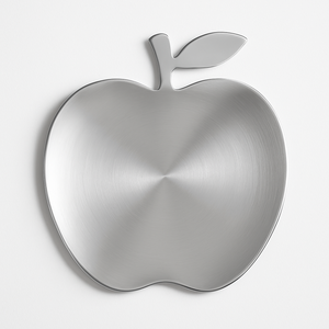 Premium Metal Apple Shape Coaster Stainless Steel Drinkware <b>Table</b> <b>Protector</b> for Kitchen Dining Home Decor and Modern Beverage - Product Image 1