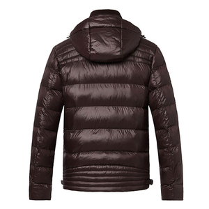 High Quality Custom Winter Puffer Jacket New Style Hot Sale <b>Waterproof</b> Thick <b>Warm</b> Puffer with Hooded Stand Collar Street Wear - Product Image 2