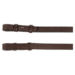 Riendas de goma marrón Premier para caballos, riendas ecuestres de cuero de búfalo flexibles, agarre Superior, competiciones de equitación, broca escolar - Product Image 6