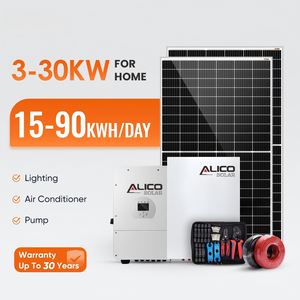 Sistema Solar Híbrido 5kw <span class=keywords><strong>6kw</strong></span> 8kw 10kw 30kw 50kw Controlador MPPT <span class=keywords><strong>Inversor</strong></span> Todo en Uno Sistema de Almacenamiento de Energía Solar para el Hogar - Product Image 4