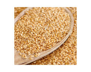 Graines de lin séchées de qualité supérieure (graines de lin dorées) de qualité supérieure en vrac couleur brune naturelle aliment sain agriculture naturelle - Product Image 2