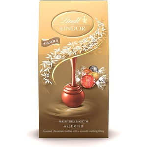 Trufas de Chocolate Lindt Lindor Plateadas de Calidad a Precio de Fábrica, 600 g, Leche y Chocolate Negro Premium, Caja de Regalo de Confitería Surtida - Product Image 3