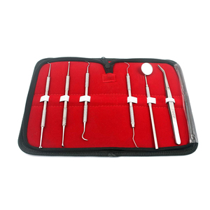 Juego de instrumentos de raspador dental con certificación CE para práctica dental profesional, raspador periodontal y cureta, juego de instrumentos a la venta - Product Image 2