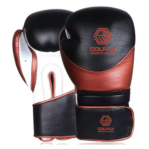 ถุงมือชกมวยฝึกซ้อมคุณภาพสูง ดีไซน์ล่าสุด ผลิตจากโรงงาน แฟชั่นใหม่ รับผลิตตามแบบ OEM หนัง PU ระบายความชื้น - Product Image 2