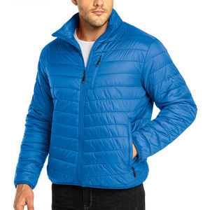 แจ็กเก็ตแบบลำลองของผู้ชายเสื้อแจ็กเก็ตขนเป็ดระบายอากาศไซส์ใหญ่พิเศษสำหรับฤดูหนาว - Product Image 1