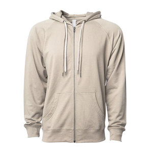 Sweat à capuche zippé de haute qualité 450 g/m², épais, couleur unie, 100 % coton, écologique, coupe-vent, unisexe, hiver 2024 - Product Image 5