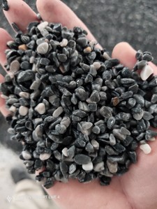 ภูมิทัศน์ธรรมชาติก้อนกรวดเวียดนามหินกรวดหินสำหรับตกแต่งสวนกลางแจ้งหินกรวดสีดำร่วงลง - Product Image 5