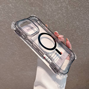 <span class=keywords><strong>Coque</strong></span> de Téléphone Antichoc en TPU Transparent Magnétique Beautyline 3 en 1 avec Coins, pour <span class=keywords><strong>iPhone</strong></span> 11 <span class=keywords><strong>12</strong></span> 13 14 15 16 Pro Max - Product Image 2