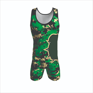 Trajes de Lucha Libre Profesionales al por Mayor, Diseño Ajustado, Trajes de Lucha Libre para Hombre, Singlet de Lucha Libre para Hombre, OEM, ODM, Tallas Grandes - Product Image 1