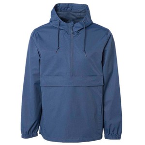 Chaqueta Cortavientos Personalizada de Fabricante, Ligera, Plegable, con Bolsillo Delantero, Media Cremallera y Logotipo Personalizado para Hombre - Product Image 6