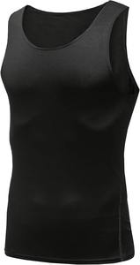 Débardeurs Muscle Fit couleur unie sans manches avec logo personnalisé bon marché débardeur 100% coton pour hommes confortable pour hommes - Product Image 6