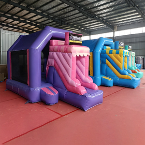 Château gonflable de château plein d'entrain commercial 3m * 5m avec la maison sautante de <span class=keywords><strong>mariage</strong></span> de ventilateur <span class=keywords><strong>pour</strong></span> louer des enfants et des adultes - Product Image 2
