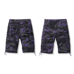 Short cargo imprimé camouflage en gros 100% coton décontracté été à la mode multi-poches doux au toucher vêtements de rue de haute qualité - Product Image 6