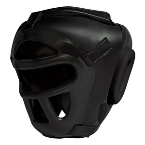 Professional Boxing <b>Training</b> Helmet PU Leather <b>Head</b> Guard for Muay Thai Kickboxing <b>Training</b> - Product Image 1