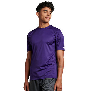 T-shirts en coton de bambou à manches courtes T-shirt uni Performance T-shirts en coton toujours doux pour hommes Respirant et humidité - Product Image 3