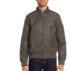Veste bomber pour homme, veste coupe-vent légère, veste décontractée en softshell, veste de vol tendance, manteau d'hiver et d'automne avec poche - Product Image 2