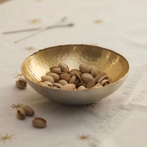 Bol à chocolat en métal festif élégant bol de service décoratif pour bonbons mariage banquet fête événements culturels vaisselle - Product Image 6