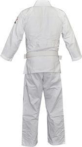 Uniforme de Judo Profesional para Adultos, Material de Algodón Resistente con Movilidad Mejorada para Entrenamiento de Artes Marciales, Kimono de Jiu-jitsu - Product Image 6