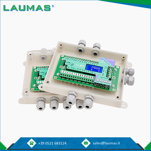 Ports série RS485 - RS232 Conversion 600/s par seconde Transmetteurs indicateurs de poids CLM8 avec écran LCD alphanumérique rétro-éclairé - Product Image 2