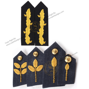 ผ้าทองแท่งปักไหล่ผ้ากอร์เก็ตปักโลโก้วงดนตรีสำหรับพิธีการของตกแต่งเสื้อผ้า - Product Image 3