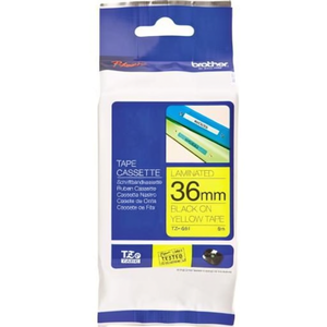 Cinta Adhesiva para Oficina Brother P-touch TZe-661, 36 mm x 8 m (Ancho x Largo), Cintas de Etiquetas Amarillas/Negras BROTHER - Product Image 3