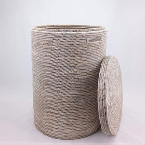Contenedores de ratán para almacenamiento en la cocina, contenedores de buena calidad, organizador de artículos esenciales para el hogar - Product Image 2