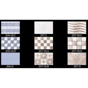 Meilleurs carreaux de céramique en porcelaine pour usage domestique et commercial Exportateur de l'Inde Carreaux de céramique émaillée numérique pour mur de 200x300mm - Product Image 4