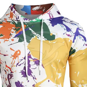 Nueva llegada sudaderas con capucha de sublimación de alta calidad sudaderas con capucha de fábrica al por mayor diseño personalizado sudaderas con capucha de sublimación - Product Image 4