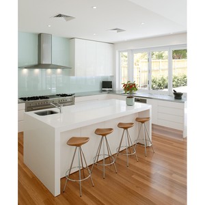 Grande dalle en pierre frittée Unionstone, blanche pure, imperméable, pour mur, design moderne - Product Image 3