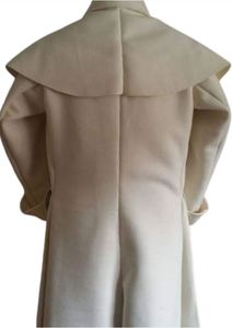 Manteau duffel en laine mélangée pour homme, double boutonnage, boutons à pression, reproduction des grands manteaux français - Product Image 4