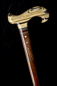 ไม้เท้าไม้ปรับได้พร้อมนอตหลายอันไม้เท้าแข็งแรงสำหรับผู้สูงอายุตามมาตรฐานสากล - Product Image 4