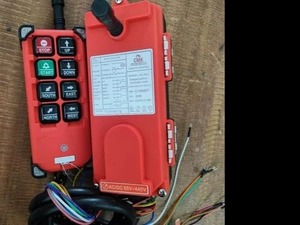Grúa Industrial Radio Control remoto CMK Marca RF Tipo ABS Cuerpo IP65 Rango de 100M Color ROJO Fabricante OEM Hecho en India - Product Image 6